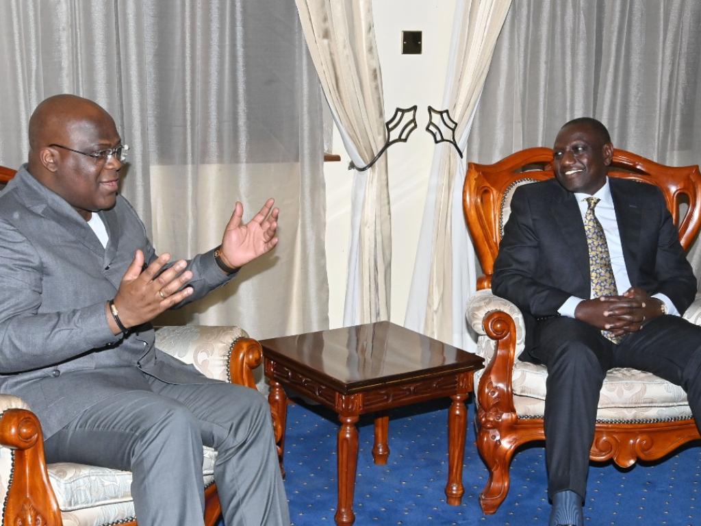 RDC : Félix Tshisekedi au Kenya pour la prestation de serment de William Ruto