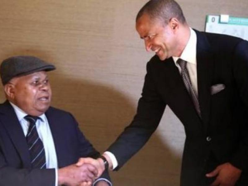 Moïse Katumbi et Étienne Tshisekedi 