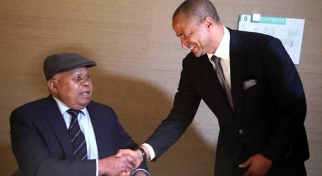 Moïse Katumbi et Étienne Tshisekedi 