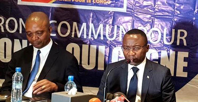 Néhémie Mwilanya et Ramazani Shadary