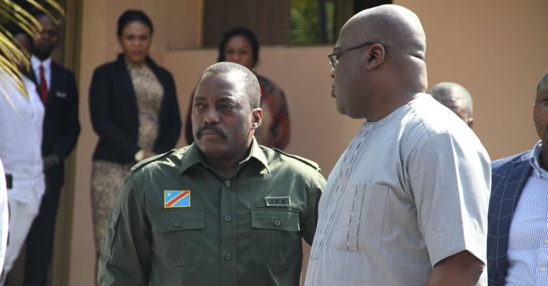 Joseph Kabila et Félix Tshisekedi