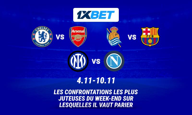 Pariez avec 1xBet