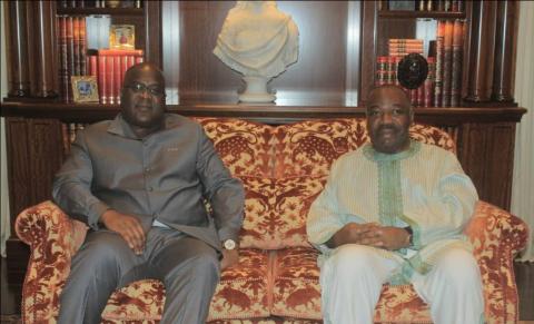Félix Tshisekedi et Ali Bongo